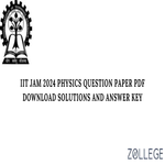 IIT JAM 2024 Question Paper with Solution PDF for Physics